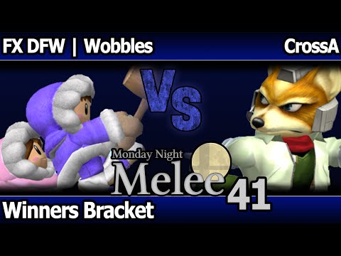 MNM 41 Melee - FX DFW | Wobbles (ICs) vs CrossA (Fox) - Winners Bracket