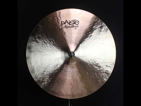 Paiste 24" Masters Thin - 2756g (video demo) image 2