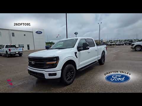 2026 Ford F-150 XLT in White for sale at Drayton Valley Ford in Drayton Valley, AB