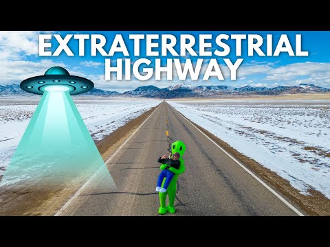 Extraterrestrial Highway Road Trip: Black Mailbox, Area 51 & Aliens