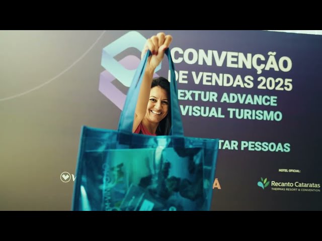 Convenção de vendas Rextur Advance e Visual Turismo
