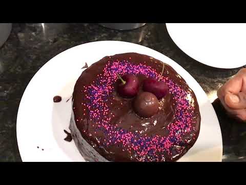 Eggless Chocolate Cake (Latha'sTasty Recipes)