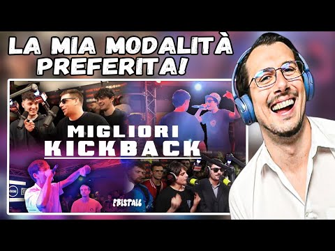 Reaction ai MOMENTI MIGLIORI nei KICKBACK - Freestyle Italiano