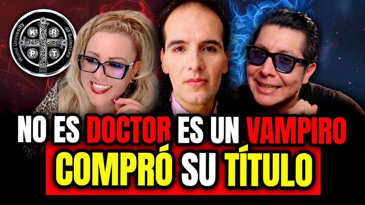🤯 Dicen ser PSIQUIATRAS pero son CHARLATANES: Doctorados Honoris Causa 🤨 | Carlos Alberto Vargas