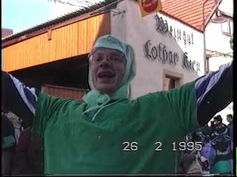 1995 SV Edenkoben in Böchingen beim Fassnachtsumzug