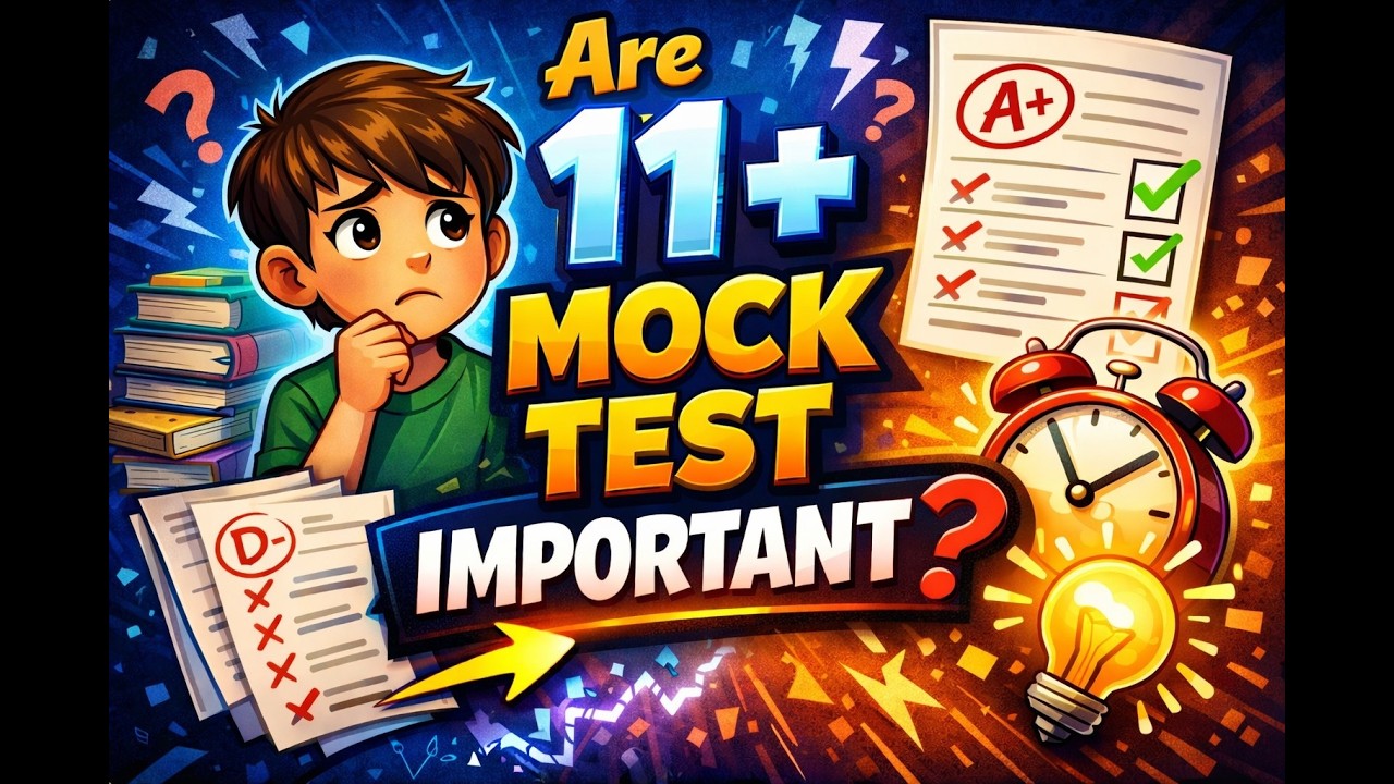 Why Mock Exams Are So Important for 11+ Success #youtube #11plus