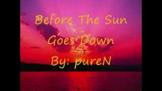 PureNRG - Before The Sun Goes Down