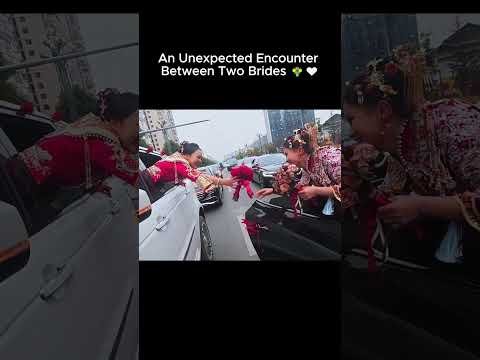 An Unexpected Encounter Between Two Brides 💐.