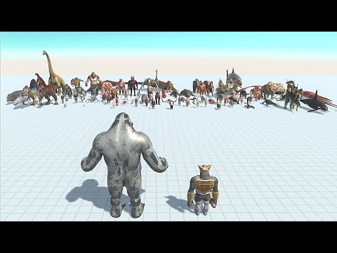 LEVEL 2 GHOR HAMMER WITH GORO VS FACTION  Animal Revolt Battle Simulator