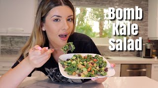 BEST & EASY KALE SALAD RECIPE