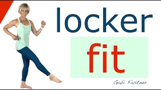 🌹26 min. locker fit | Herz-Kreislauf-Training | ca. 3000 Schritte, ohne Geräte, 