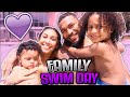 FAMILY VLOG WE TOOK THE KIDS TO THE POOL