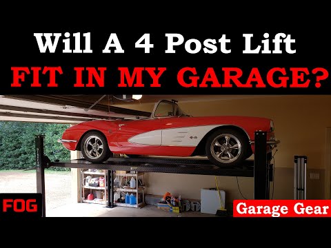 Will a 4 Post Lift Fit In My Garage? (How much does it cost?)