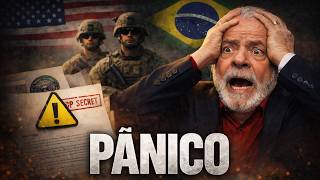🔥 FORÇAS ARMADAS DOS EUA AO LADO DO BRASIL — LULA EM PÂNICO