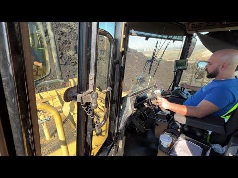 Caterpillar 990 Wheel Loader Loading Coal On MAN - Mercedes And ScaniaTrucks - S.G.M Melidis