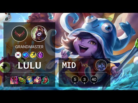 Lulu Mid vs Sylas - KR Grandmaster Patch 12.3