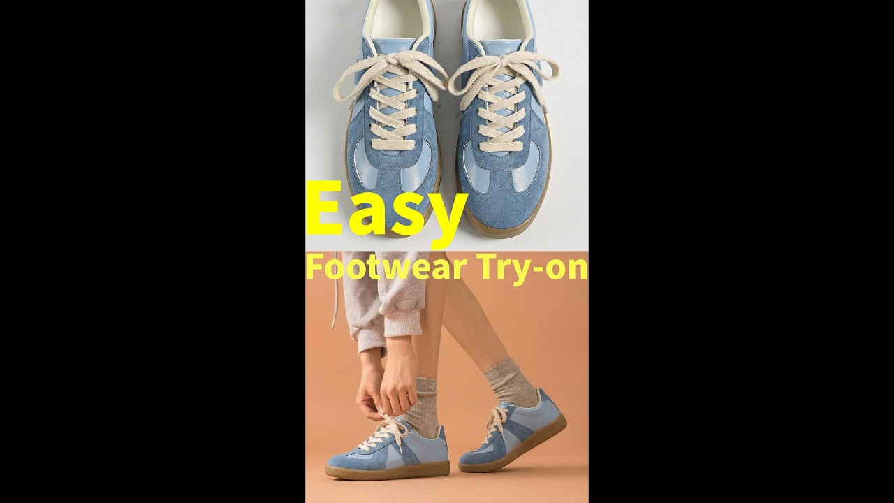 3 Steps to Create a Shoe Try-On Image With KOOZEE