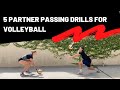 At-Home Volleyball: 5 Partner Passing Drills