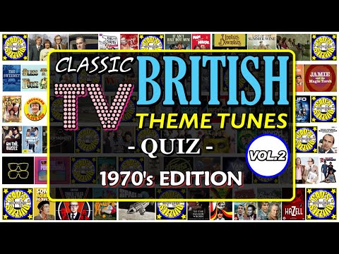 Classic British TV 📺 THEME QUIZ Vol. #2 (1970's Edition) - Name the TV Theme Tune - Difficulty: HARD