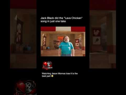 Jack Black Recorded “Lava Chicken” in One Take and Jason Momoa Couldn’t Handle It