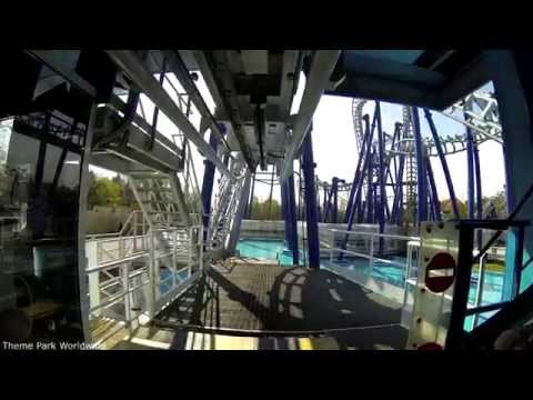 Blue Tornado Front Row On Ride POV - Gardaland