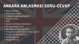 Ankara Anlasmasi - Sık Sorulan Sorular