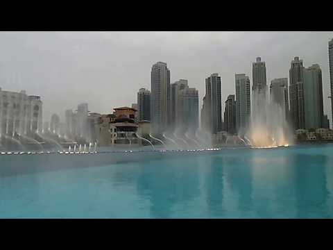 The magic fountain Dubai ,Sama Dubai.2017
