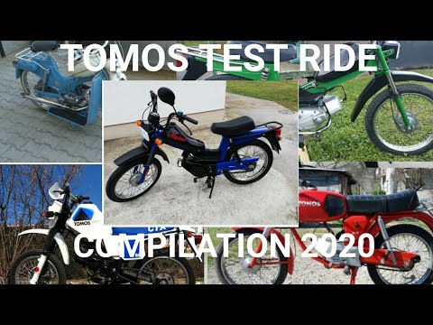 TOMOS TEST RIDE COMPILATION 2020