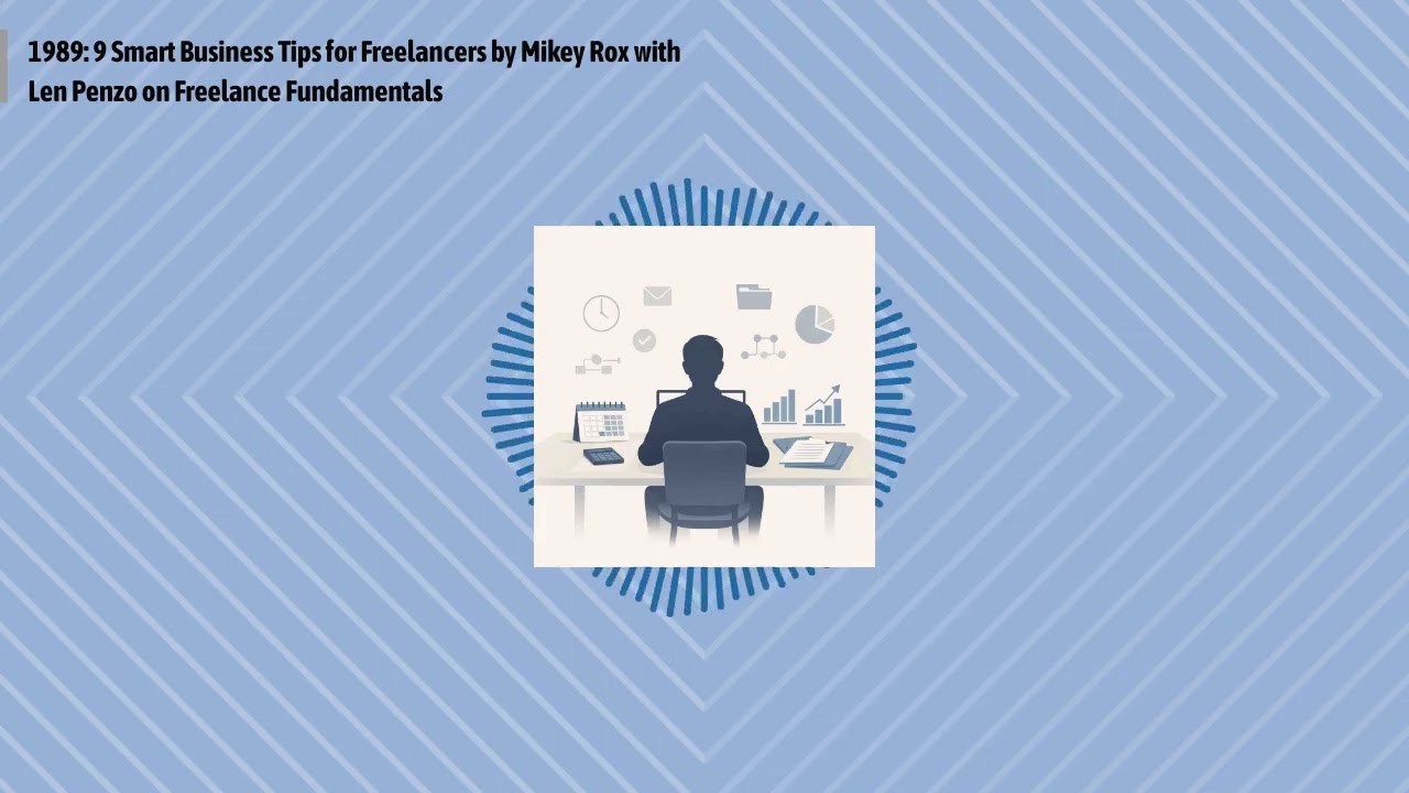1989: 9 Smart Business Tips for Freelancers by Mikey Rox with Len Penzo on Freelance...