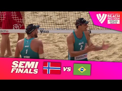 Mol, A./Sørum, C. vs. George/Andre - Semi Final Highlights | Gstaad 2024 #BeachProTour