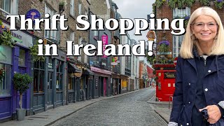 Thrift Store & Vintage Shopping and Haul in Ireland!☘️