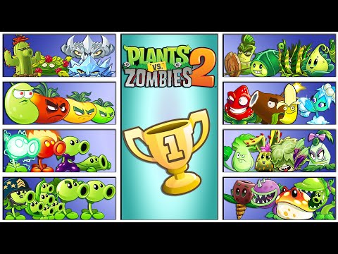 Tournament 8 Best Team Plant - Who Will Win? - PvZ 2 Team Plant vs Team Plant