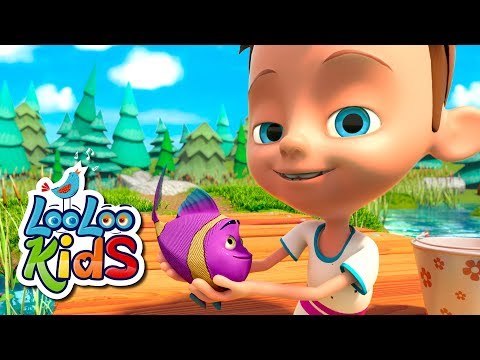 🐟 Once I Caught a Fish Alive 🐟 THE BEST Songs for Children | LooLoo Kids