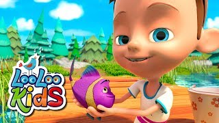 🐟 Once I Caught a Fish Alive 🐟 THE BEST Songs for Children | LooLoo Kids