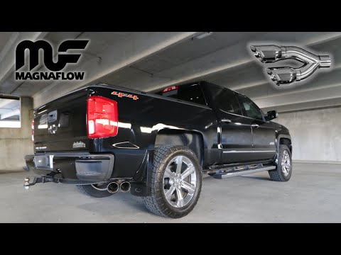 2016 Silverado Magnaflow Exhaust & Dual 4" Tip