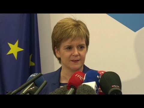 Brexit: Scottish First Minister visits Brussels