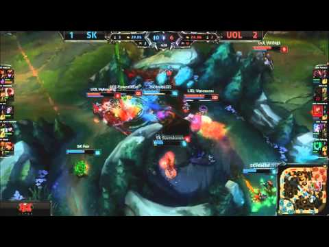 Unicorns of Love vs SK Gaming : Semi Finals detailed highlights. All 5 Games