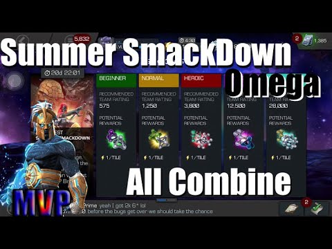 Summer Smackdown Omega Boss Rush Challenge! - Final Week MASTER - Marvel Contest of Champions