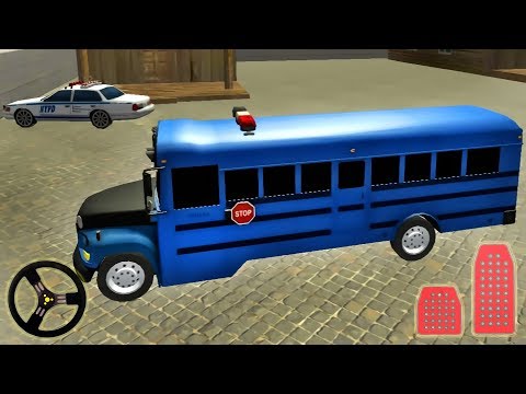 Offroad Police Bus Driver - Dangerous Duty Parking Simulator | Android Gameplay