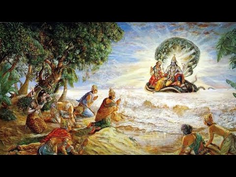 Demigods Offer Their Prayers (SB 6.9.38-39)