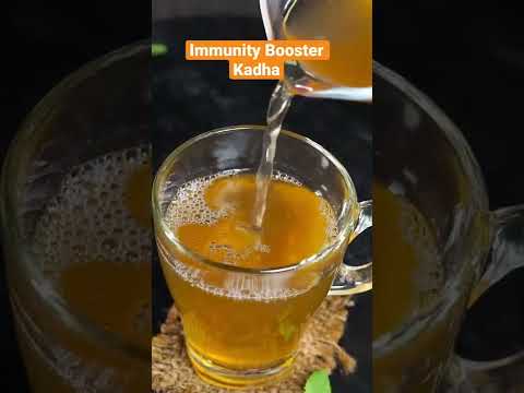 Immunity Booster Kadha☕️ #healthy #drinks #homemade