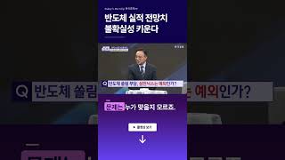 [#판도라] 반도체 실적 전망치 불확실성 키운다ㅣ김영익ㅣ정헌정ㅣ김권진