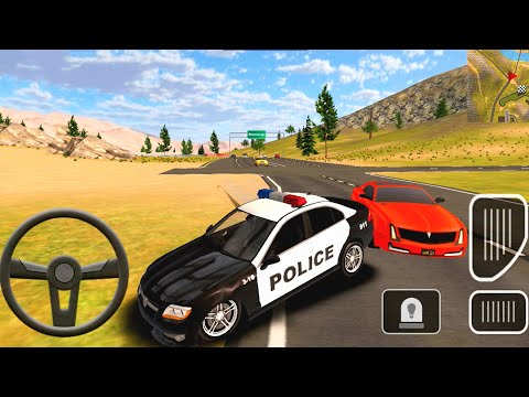 Police Drift Car Driving Gameplay: Crazy Stunts and Crashes