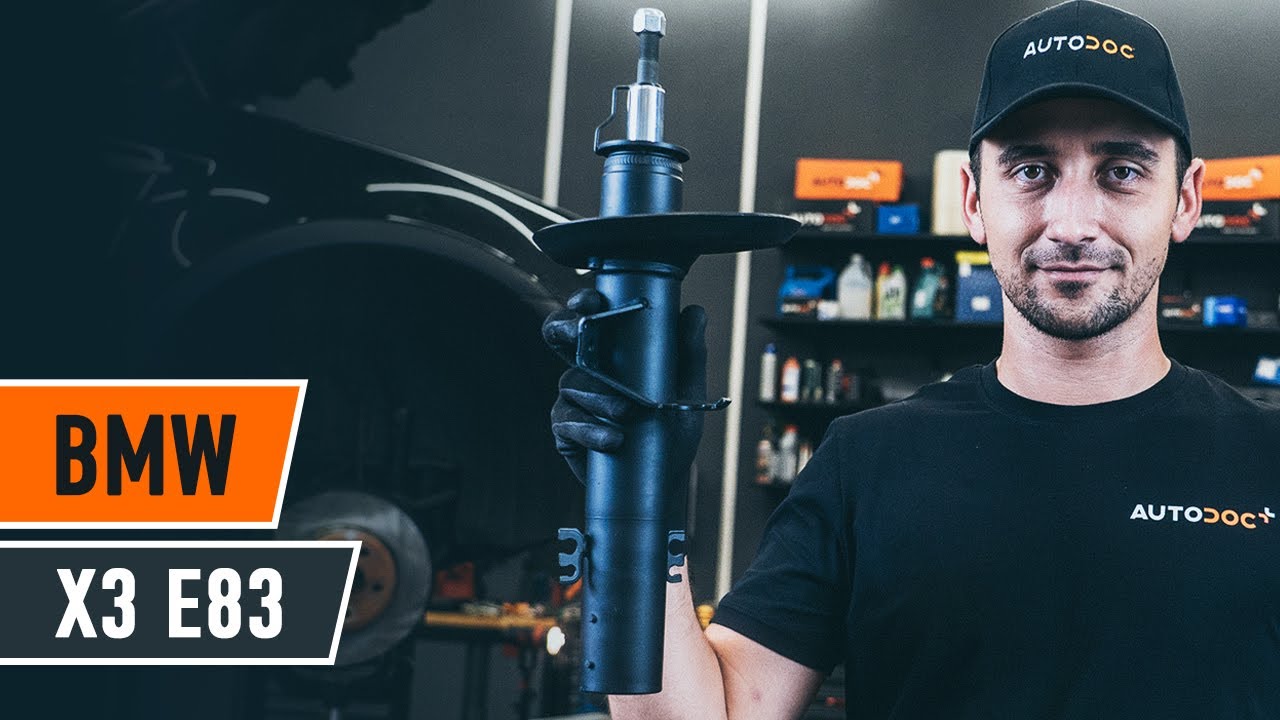 Elülső gólyaláb-csere BMW X3 E83 gépkocsin – Útmutató