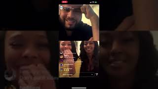 Starlets live Gets a little crazy ! With @tina.colada n @morningstar.6 !!🔥