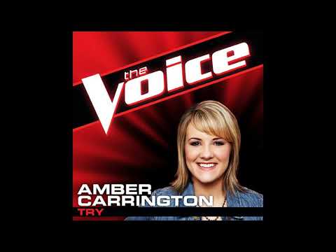 Amber Carrington | Try | Studio Version | The Voice 4