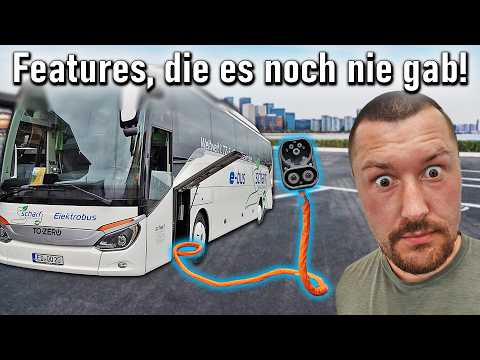 A decommissioned FLIXBUS is being transformed into a high-tech electric long-distance coach.