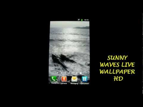 Sunny Waves Live Wallpaper HD Video