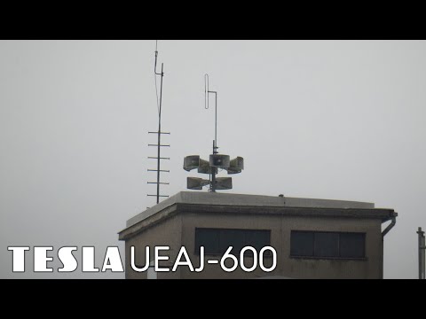 4K | Zkouška sirén | Siren test | Sirenenprobe | Prostějov - TESLA UEAJ-600 #3 |06.10.2021|