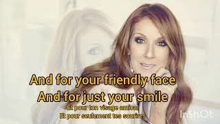 Thank you Céline Dion paroles et traduction